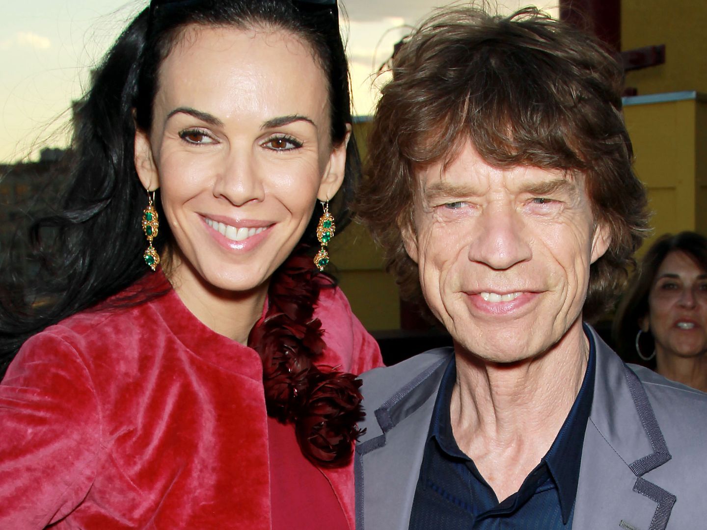 Mick Jagger y L'Wren