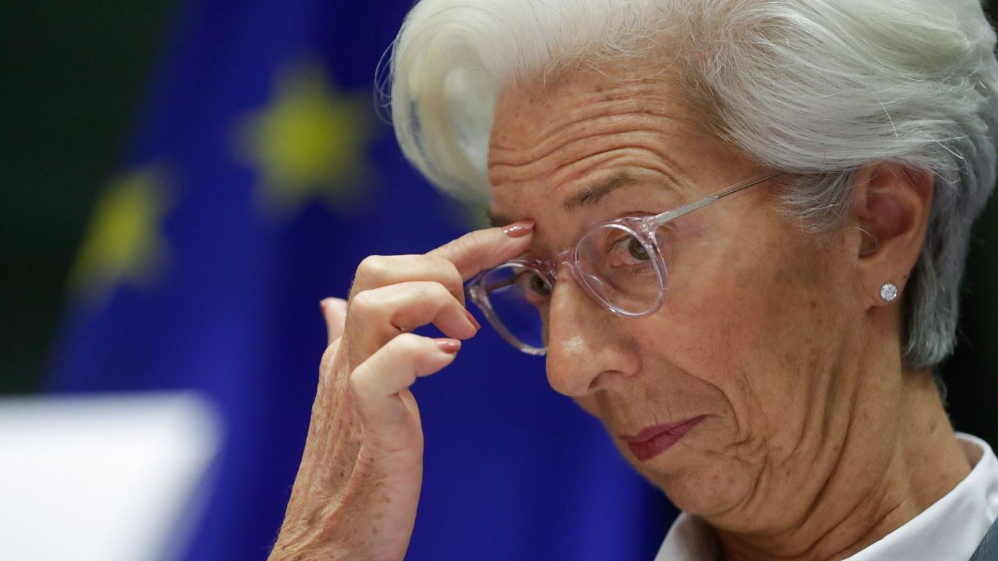 Christine Lagarde, presidenta del BCE. (Reuters)
