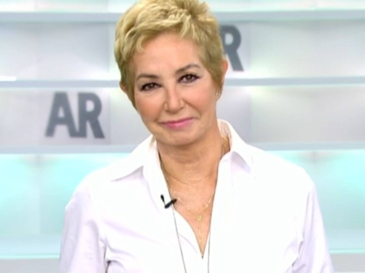 Foto: Ana Rosa Quintana vuelve a televisión. (Cortesía/Mediaset)