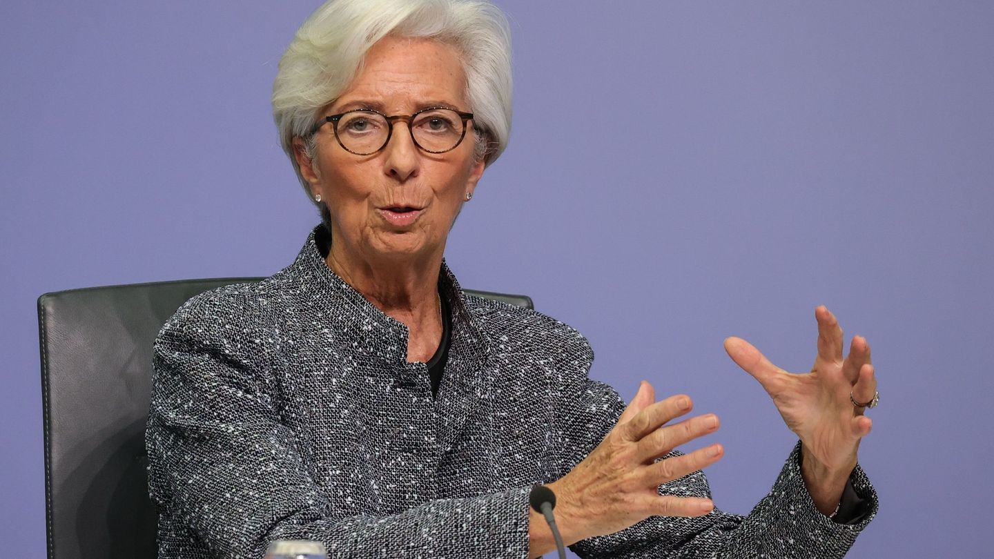 Christine Lagarde, presidenta del BCE. (EFE)