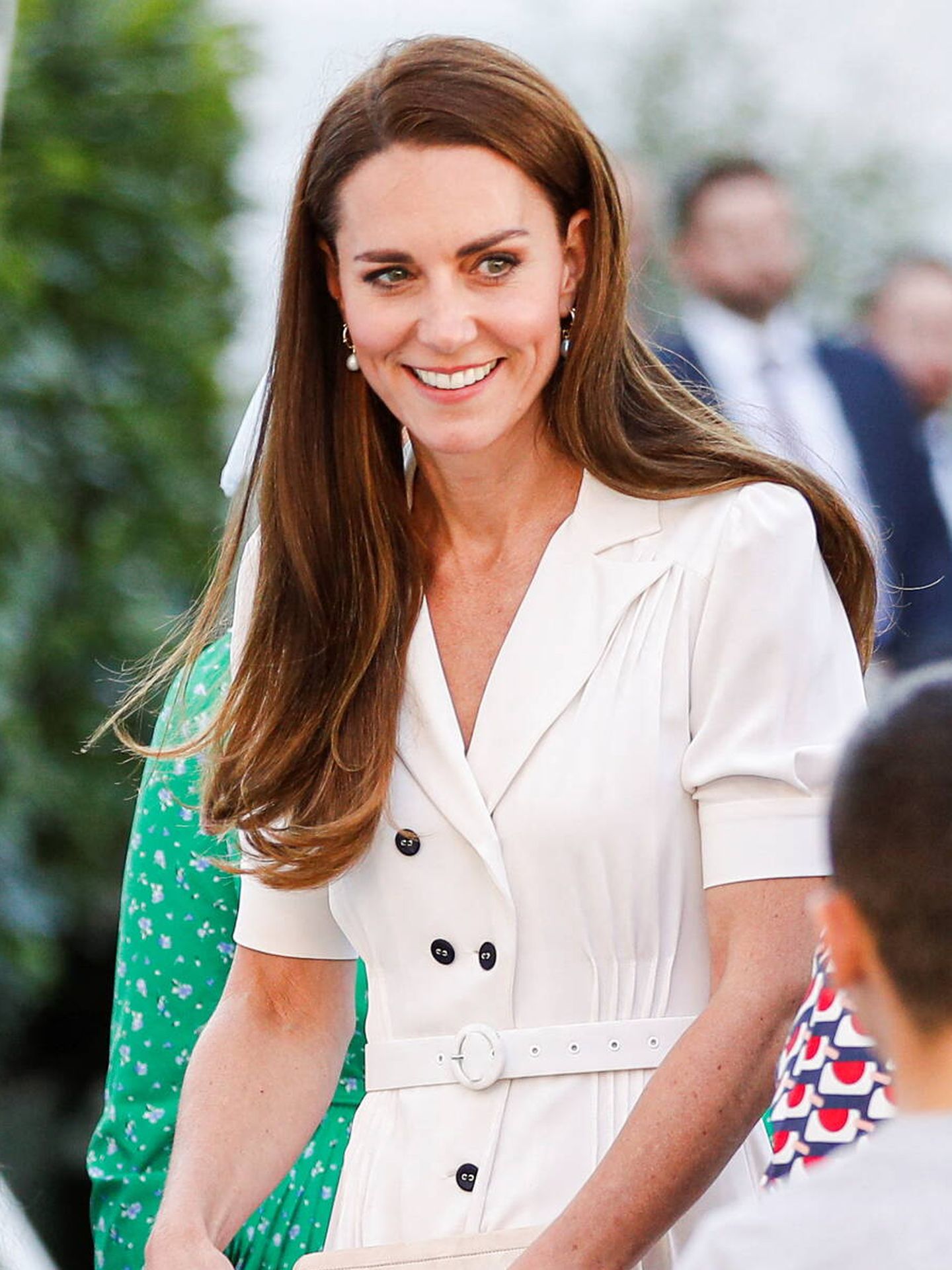 Kate Middleton, con maquillaje muy natural pero con sus nuevos trucos. (Getty/Peter Nicholls-WPA Pool)