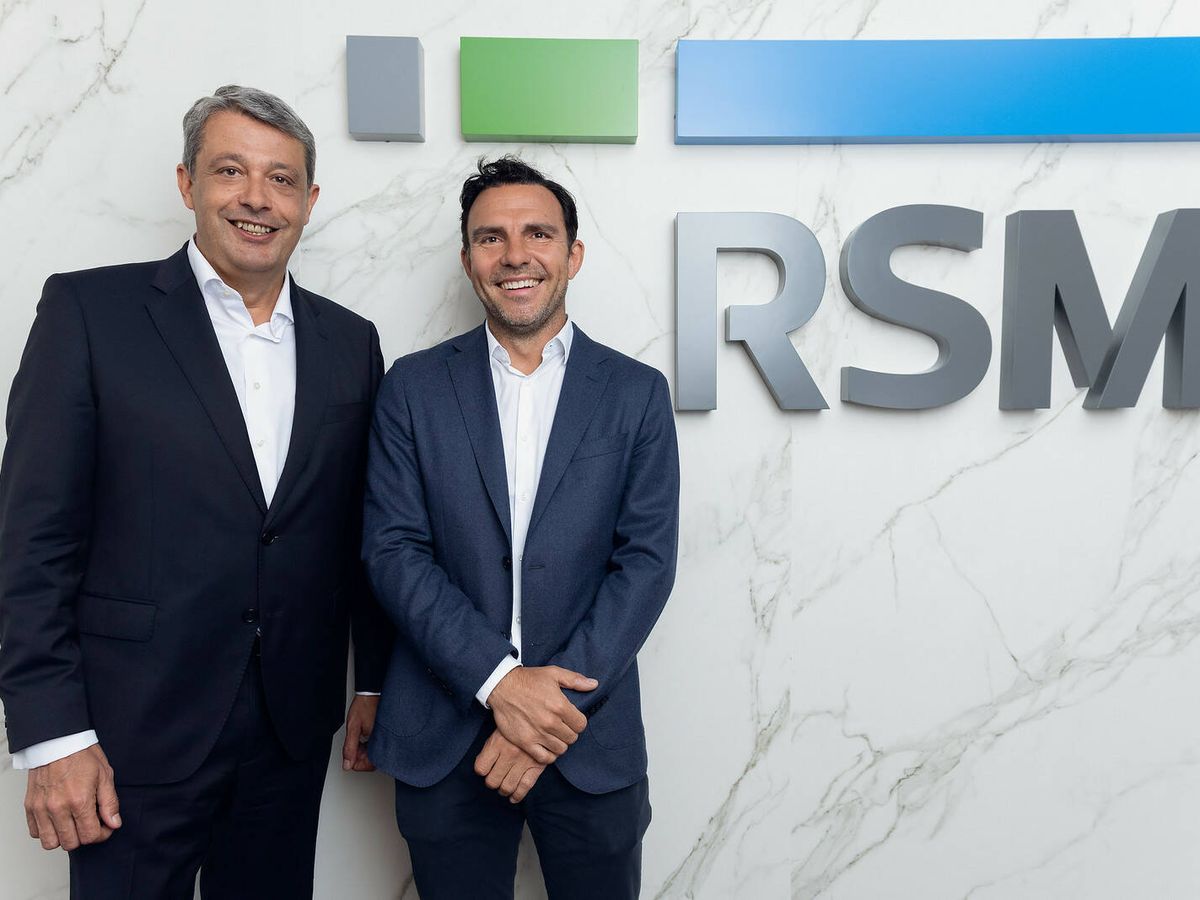 Foto: El vicepresidente de RSM Spain David García y José María Baños, socio fundador de Letslaw.