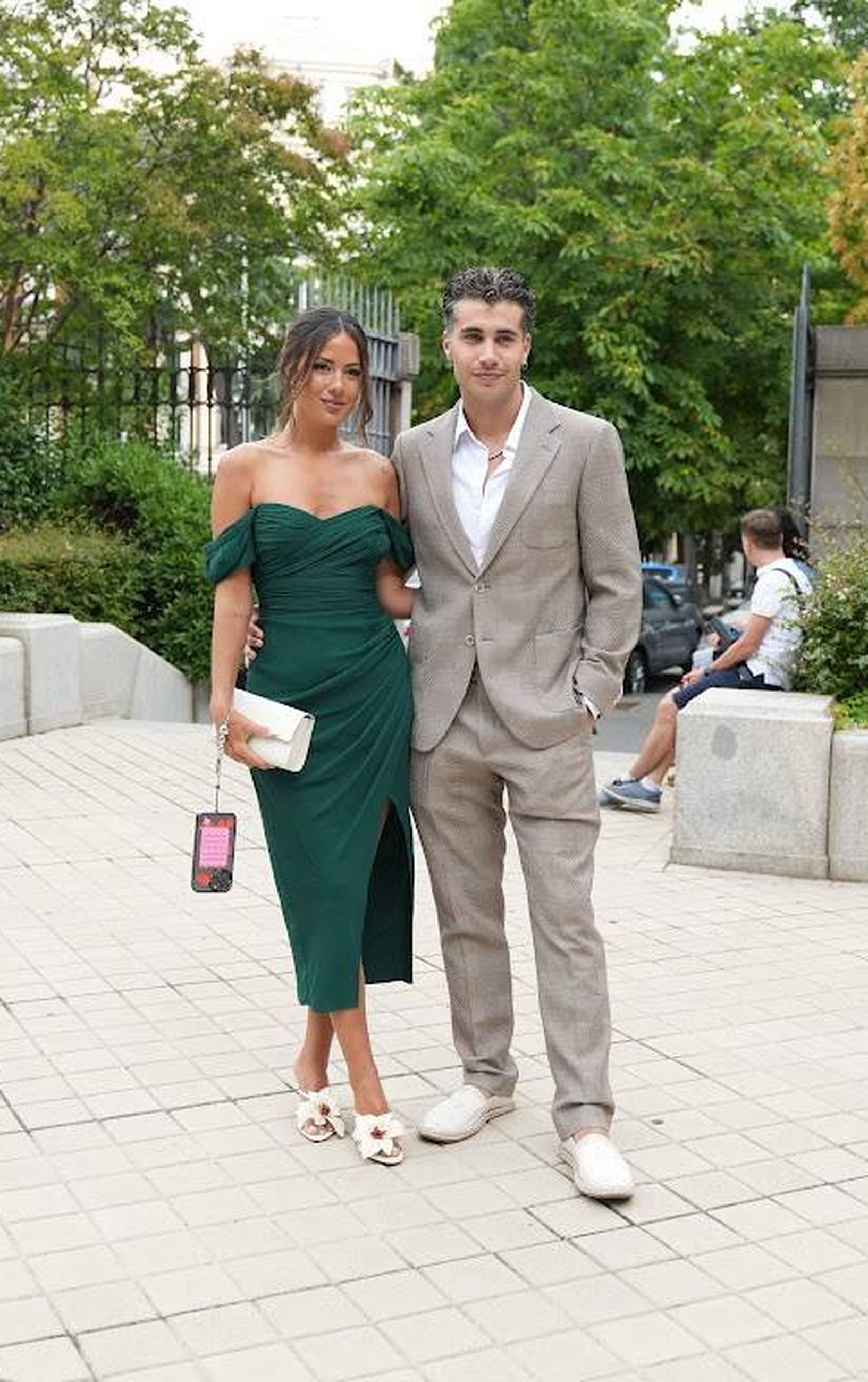 Melyssa Pinto, junto a su novio, el también influencer Marco Panosian. (Cordon Press)