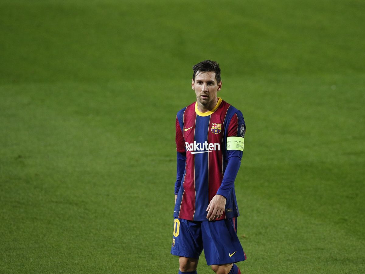 Foto: Leo Messi, capitán del Barcelona, en el último partido del equipo. (Reuters)