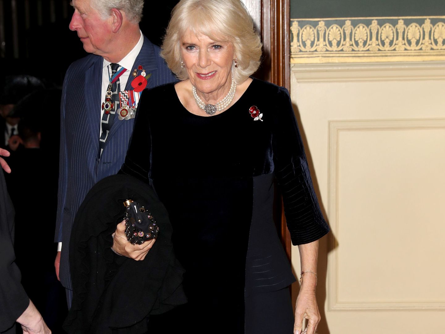 Llegada del príncipe Carlos de Inglaterra y Camilla Parker. (Reuters)