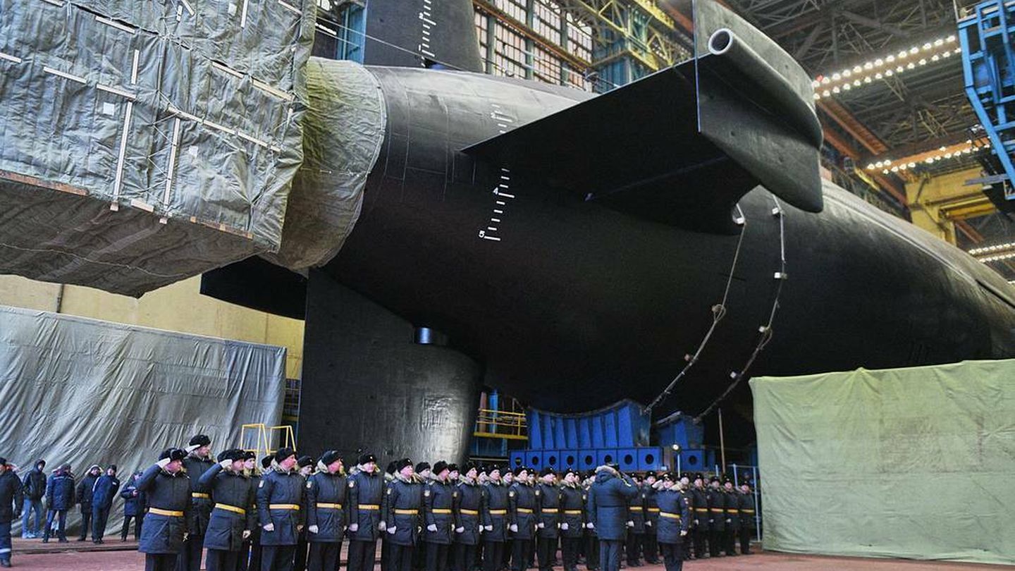El submarino Alexander III. (Marina Rusa)