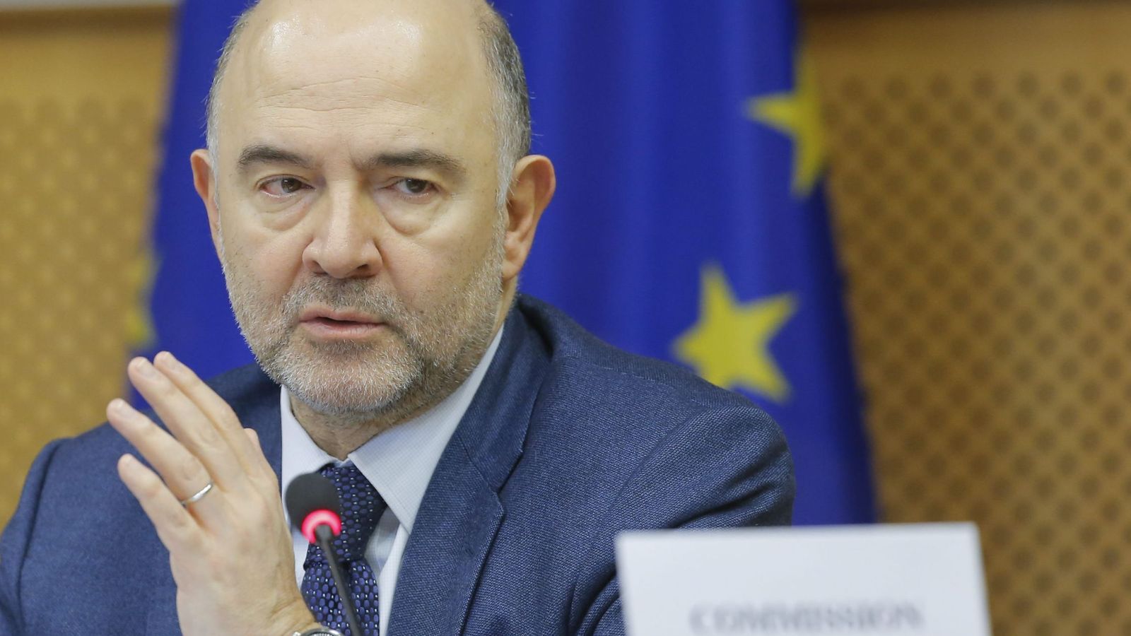 Foto: El comisario de Asuntos Económicos y Financieros, Pierre Moscovici. (EFE)