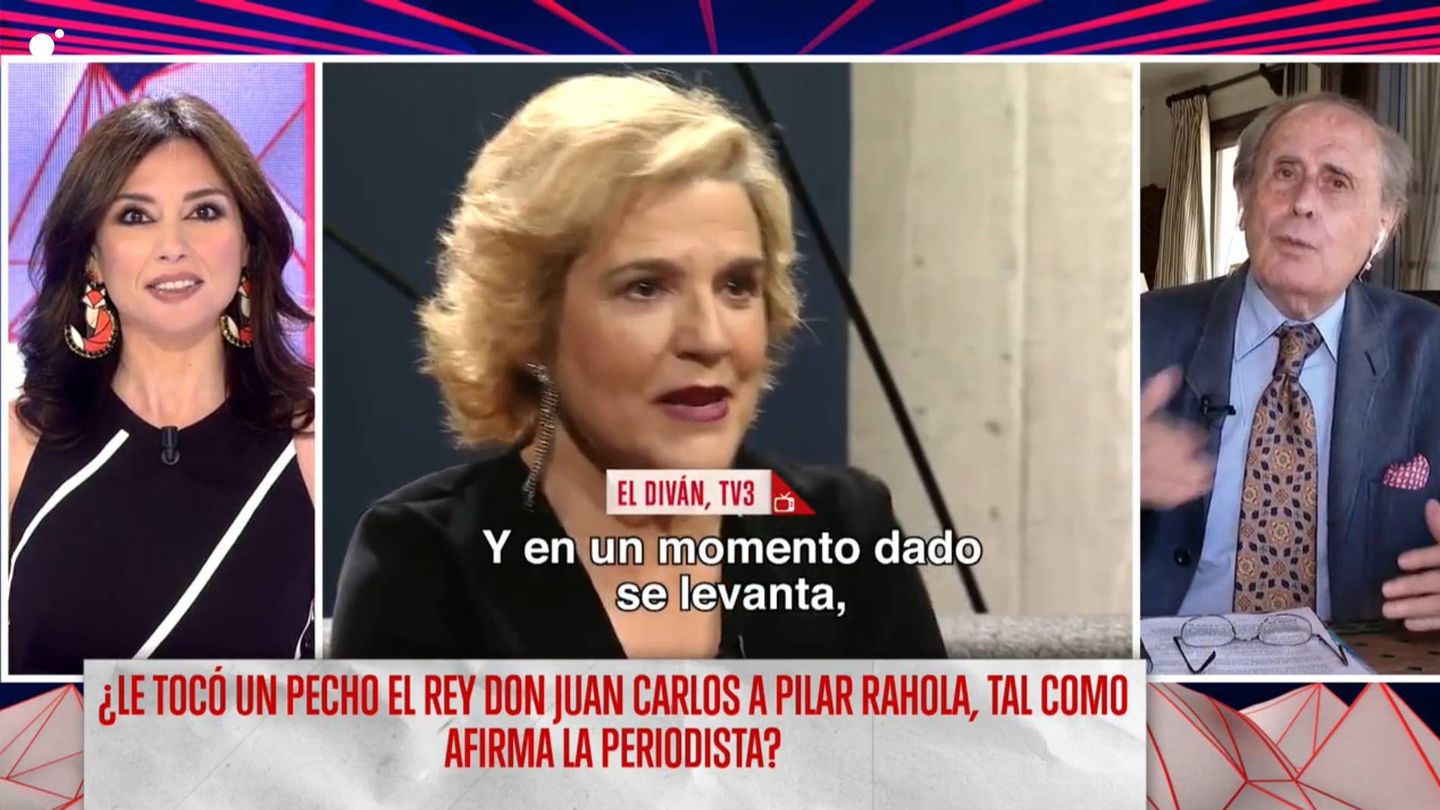 Marta Flich y Jaime Peñafiel, en 'Todo es mentira'. (Cuatro)