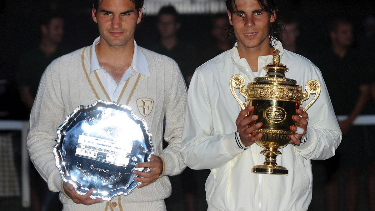 Los cambios de Rafa Nadal en Wimbledon 11 años después, según Roger Federer