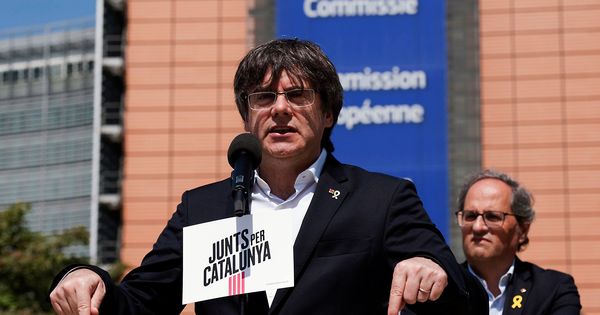 Foto: El expresidente catalán y candidato al Parlamento Europeo por JxCAT. (EFE)