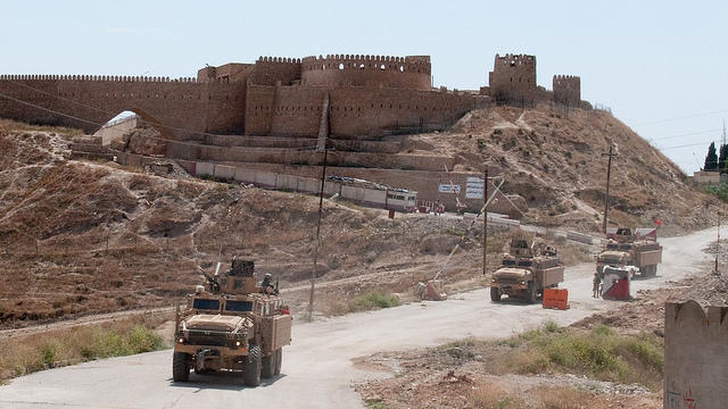 Castillo de Tal Afar, al norte de en Irak, uno de los hitos del patrimonio que ha sufrido las consecuencias de los enfrentamientos. (U.S. Army Photo)