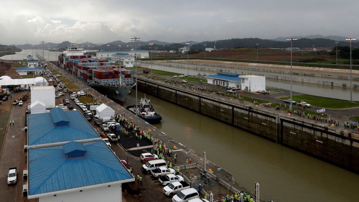 Por qué el Canal de Panamá se está quedando sin agua