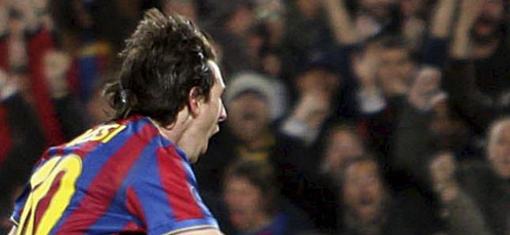 Foto: Messi hace historia firmando un póker de goles