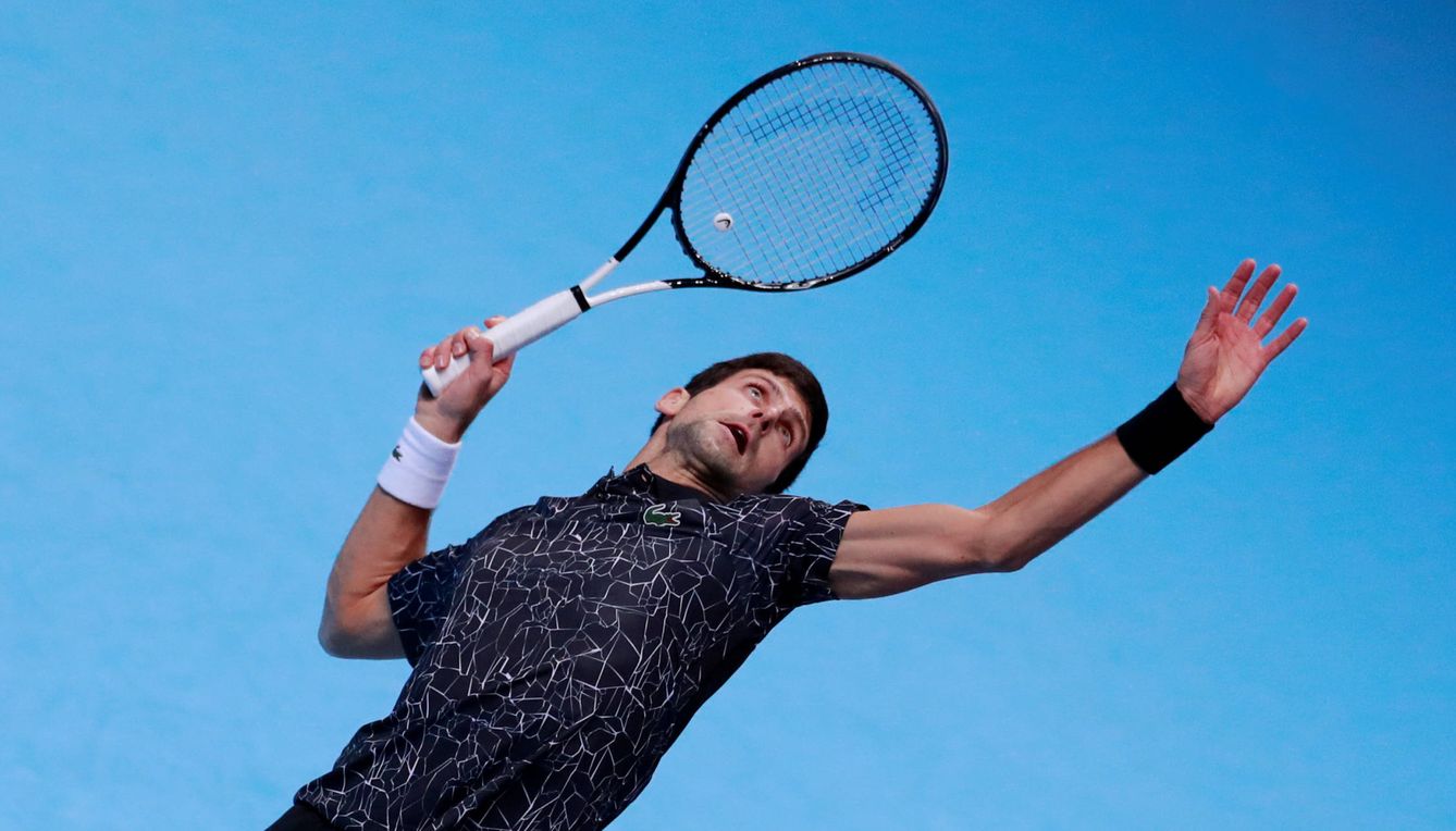 Novak Djokovic en Londres. (Reuters)