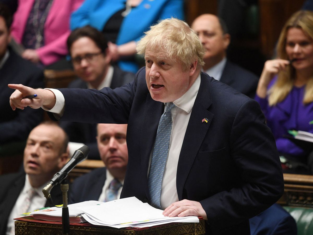 Foto: Boris Johnson, en el Parlamento. (Reuters/Jessica Taylor)
