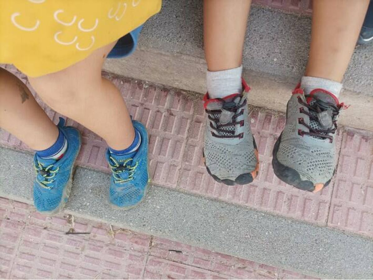 Niños, barefoot y calzado minimalista 