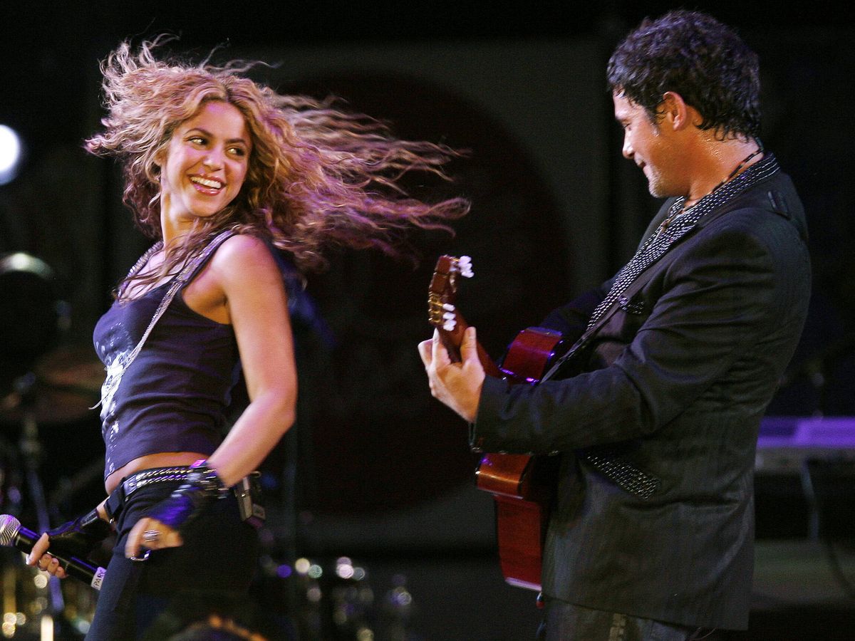 Foto: Shakira y Alejandro Sanz se conocieron en el 2000 y unos años después grabaron 'La tortura'. (EFE/Leo La Valle)