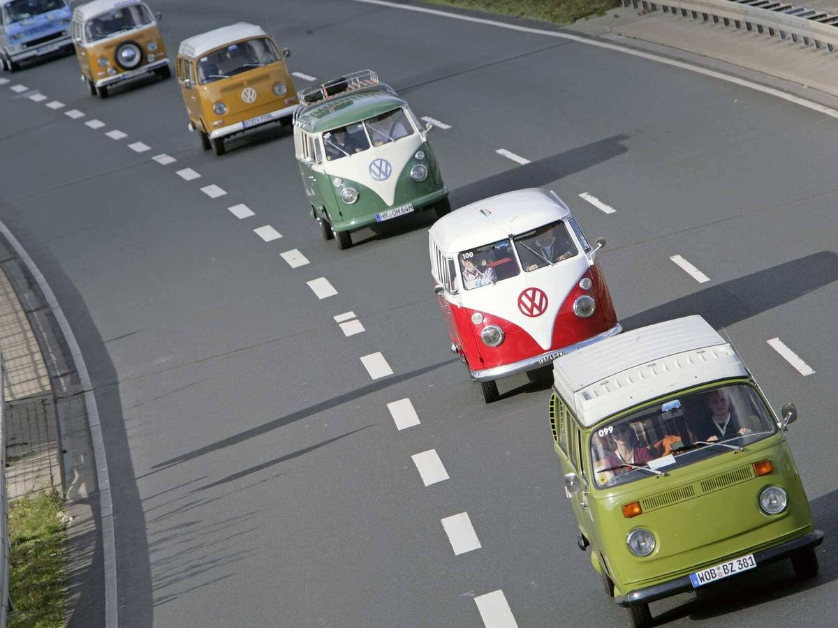 Foto: La primera reunión de furgonetas Volkswagen a nivel mundial fue en el año 2007.