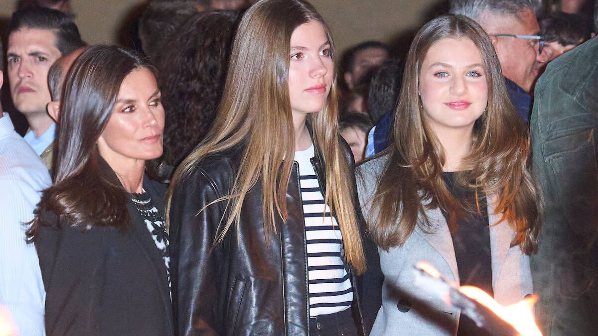 Letizia y sus hijas, los Windsor y la nueva nieta de Estefanía de Mónaco: las fotos del fin de semana