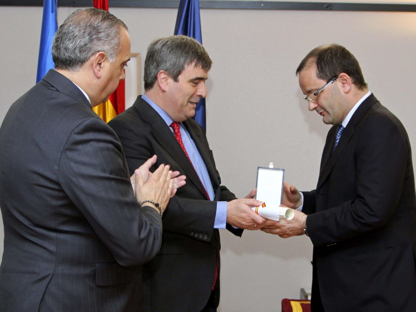 Patrick Baumann redibió en 2015 la Medalla de Oro de la Real Orden del Mérito Deportivo 'por su servicio al deporte español, y en especial al baloncesto'. (CSD)