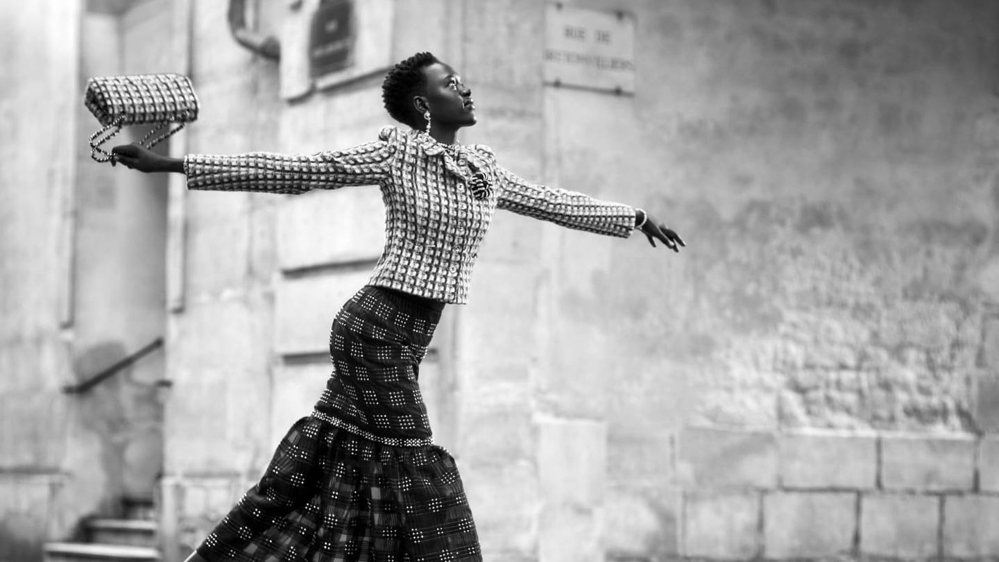 Imágenes by Malick Bodian con Ibrahim Kamara. (Chanel)