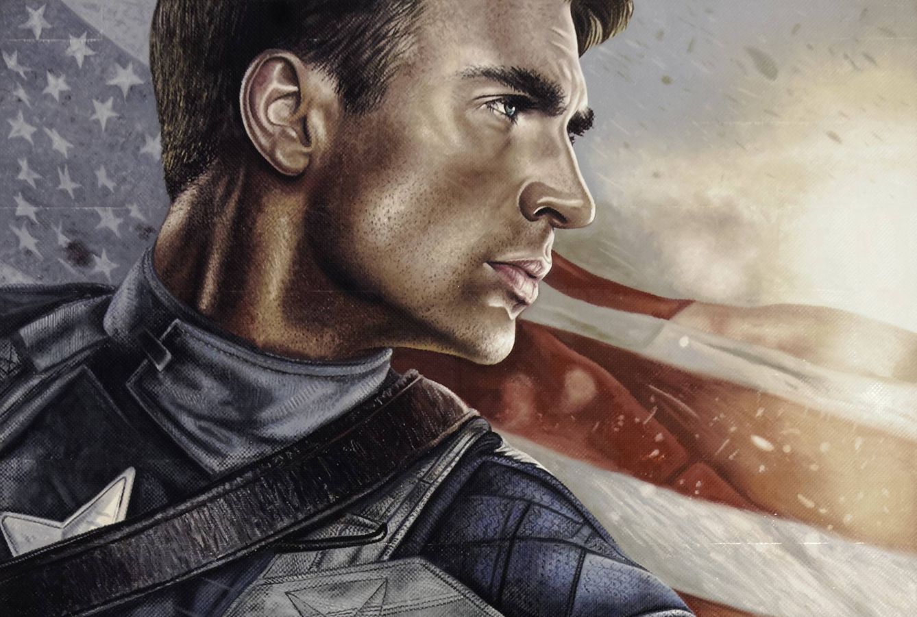 Cartel de la película 'Capitán América: la primera venganza'