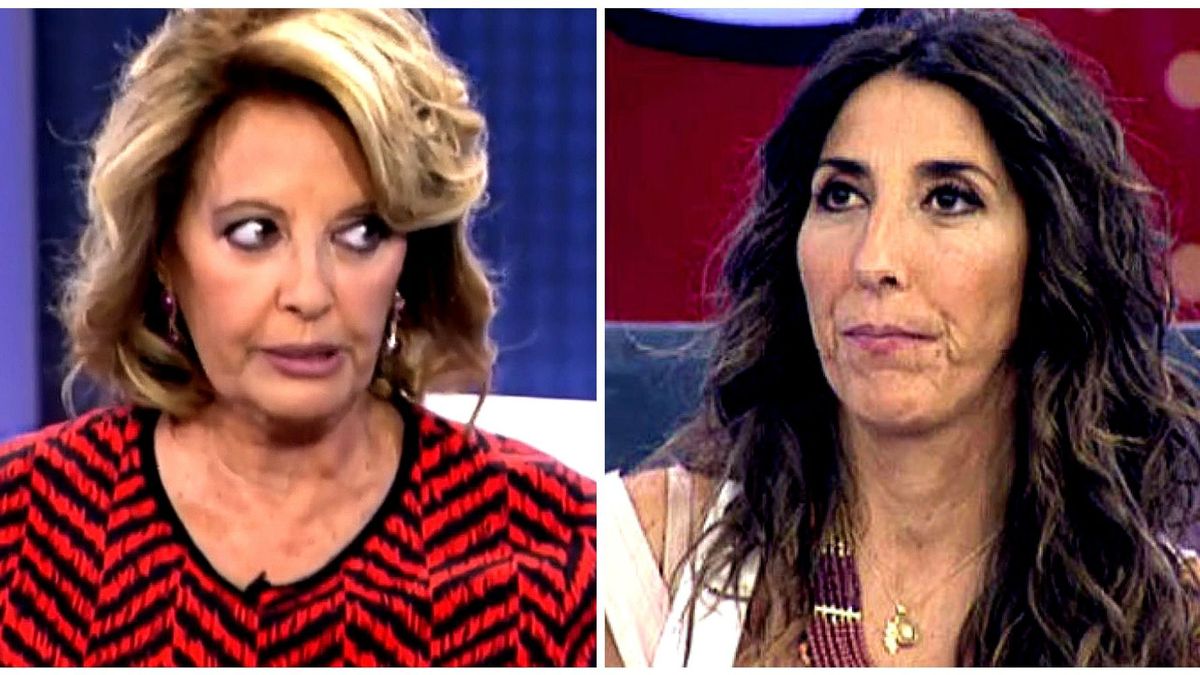 Paz Padilla y Mª Teresa Campos se ven las caras en 'Sálvame' tras su 'enfrentamiento'