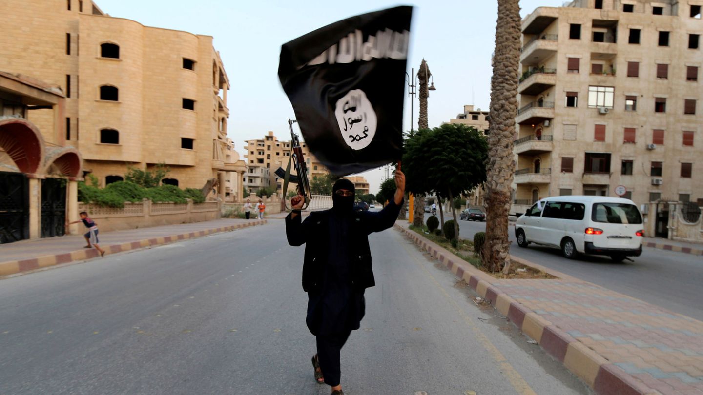 Un miembro del Estado Islámico en Siria. (Reuters)