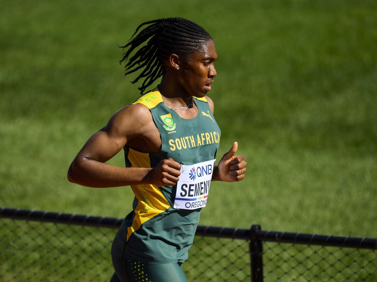 Foto: La atleta sudafricana Caster Semenya. (EFE/EPA/Jean-Christophe Bott)