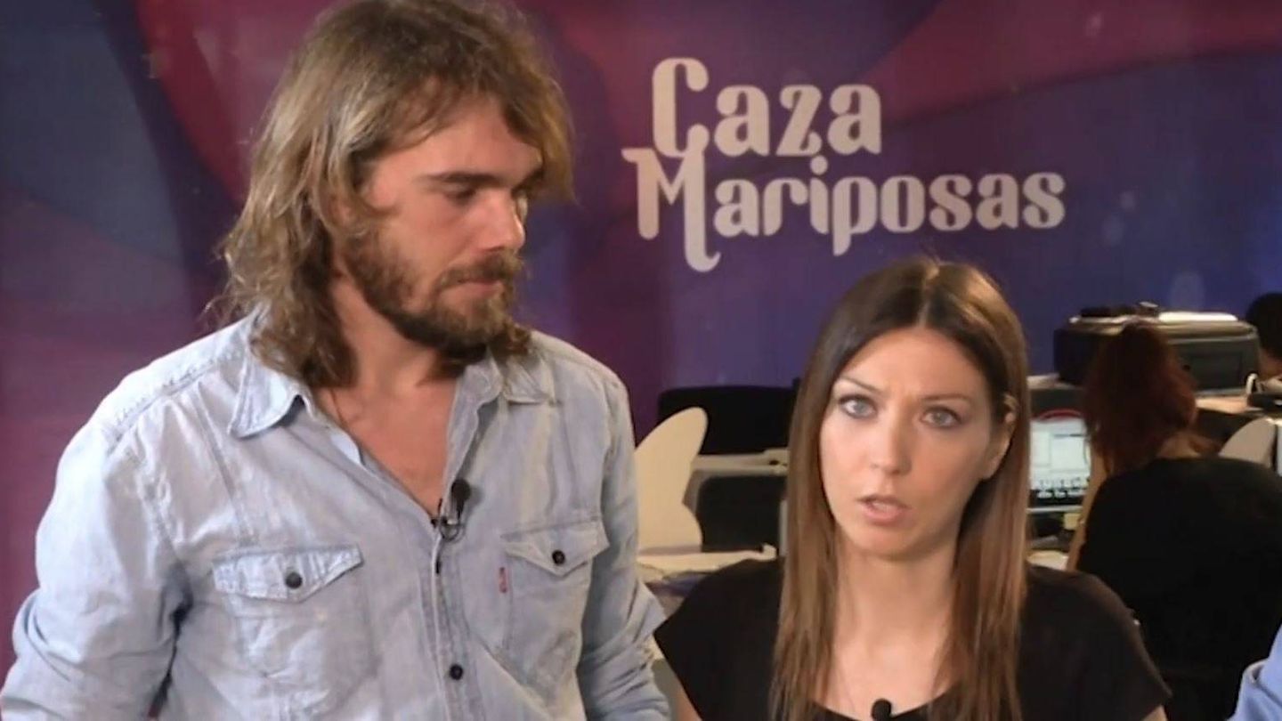 Carlos Navarro y Fayna hace años en 'Cazamariposas'. (Mediaset España)