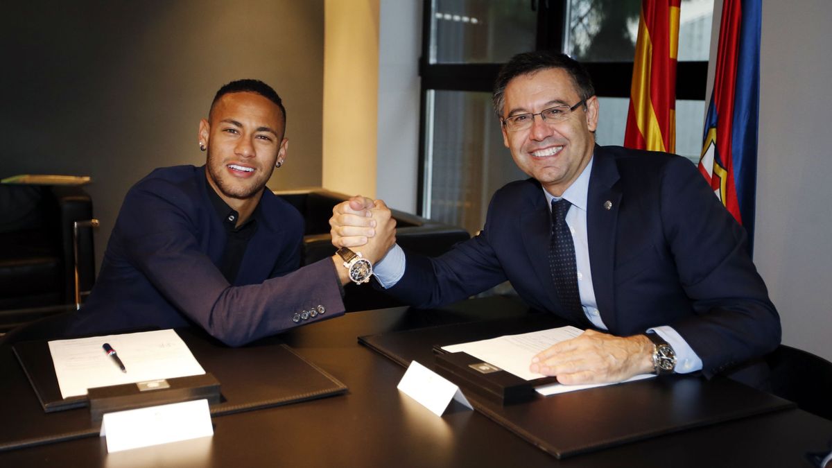 El Barcelona denuncia a Neymar... y Neymar vacila a Bartomeu con la 'MSN' y Piqué