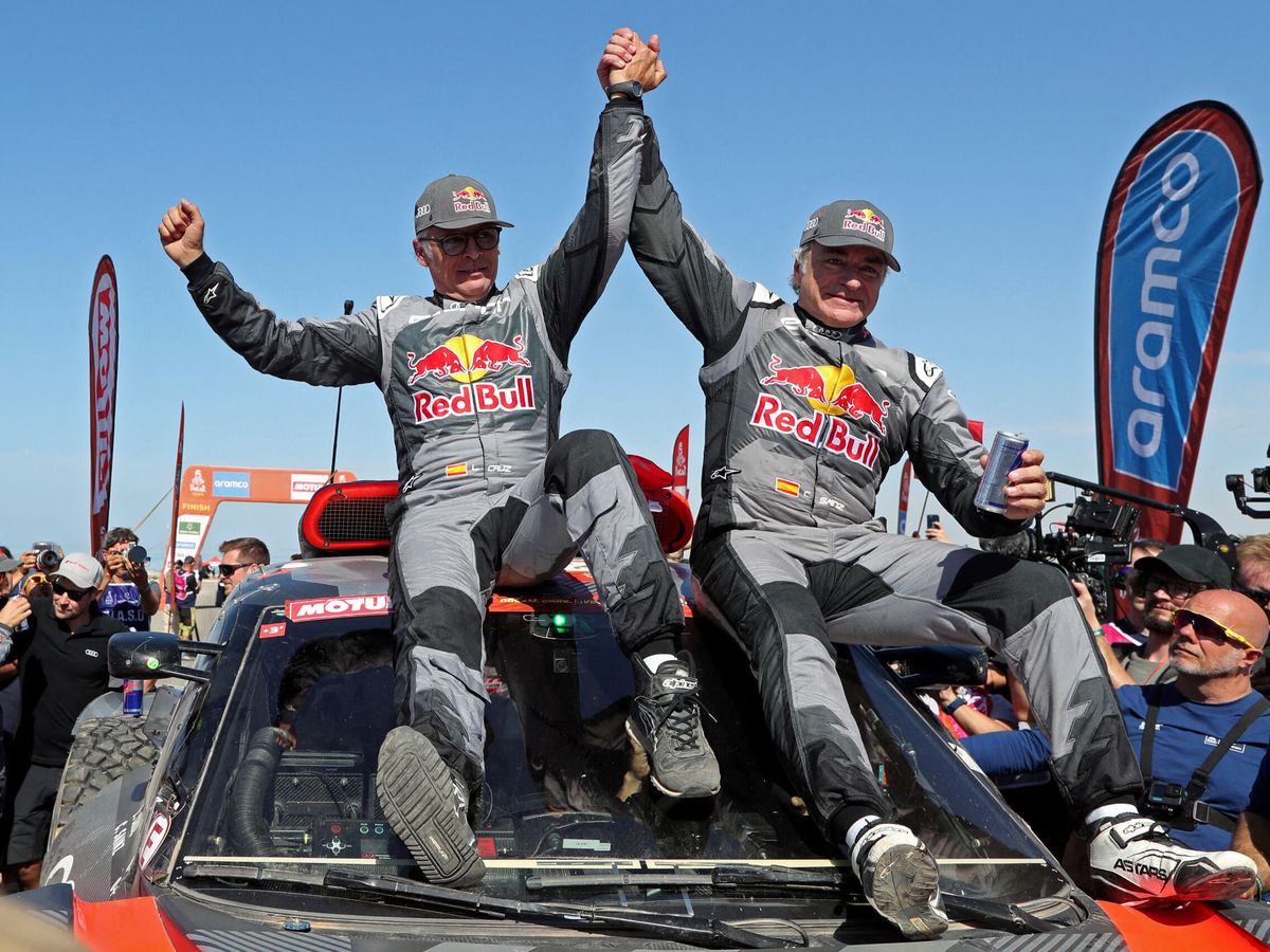 Foto: Sainz triunfó en el Rally Dakar. (Reuters/Hamad I Mohammed)