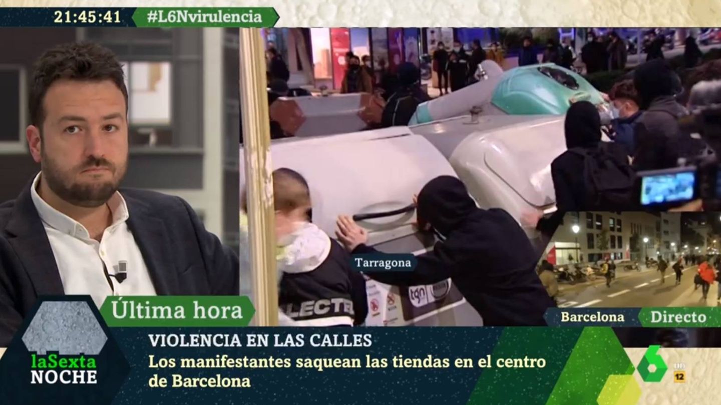 Juan Luis Sánchez, en 'La Sexta noche'. (Atresmedia).