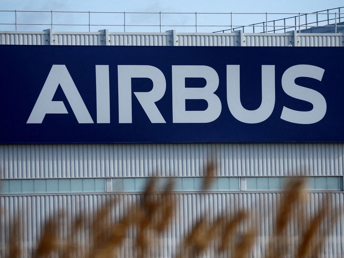 Foto: Airbus logo. (Reuters/Stephane Mahe)