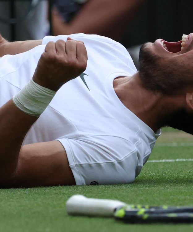 Foto: Carlos Alcaraz es el campeón de Wimbledon 2023 (Tenis, España, Reino Unido) EFE EPA NEIL