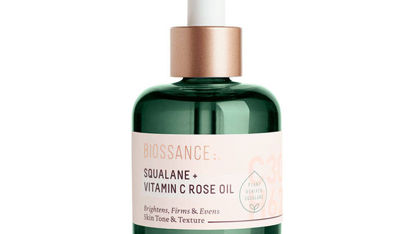 Aceite esencial para el rostro de Biossance.