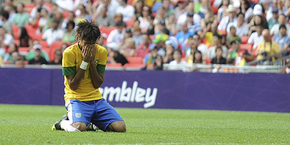 Foto: Neymar y Brasil mueren en la orilla
