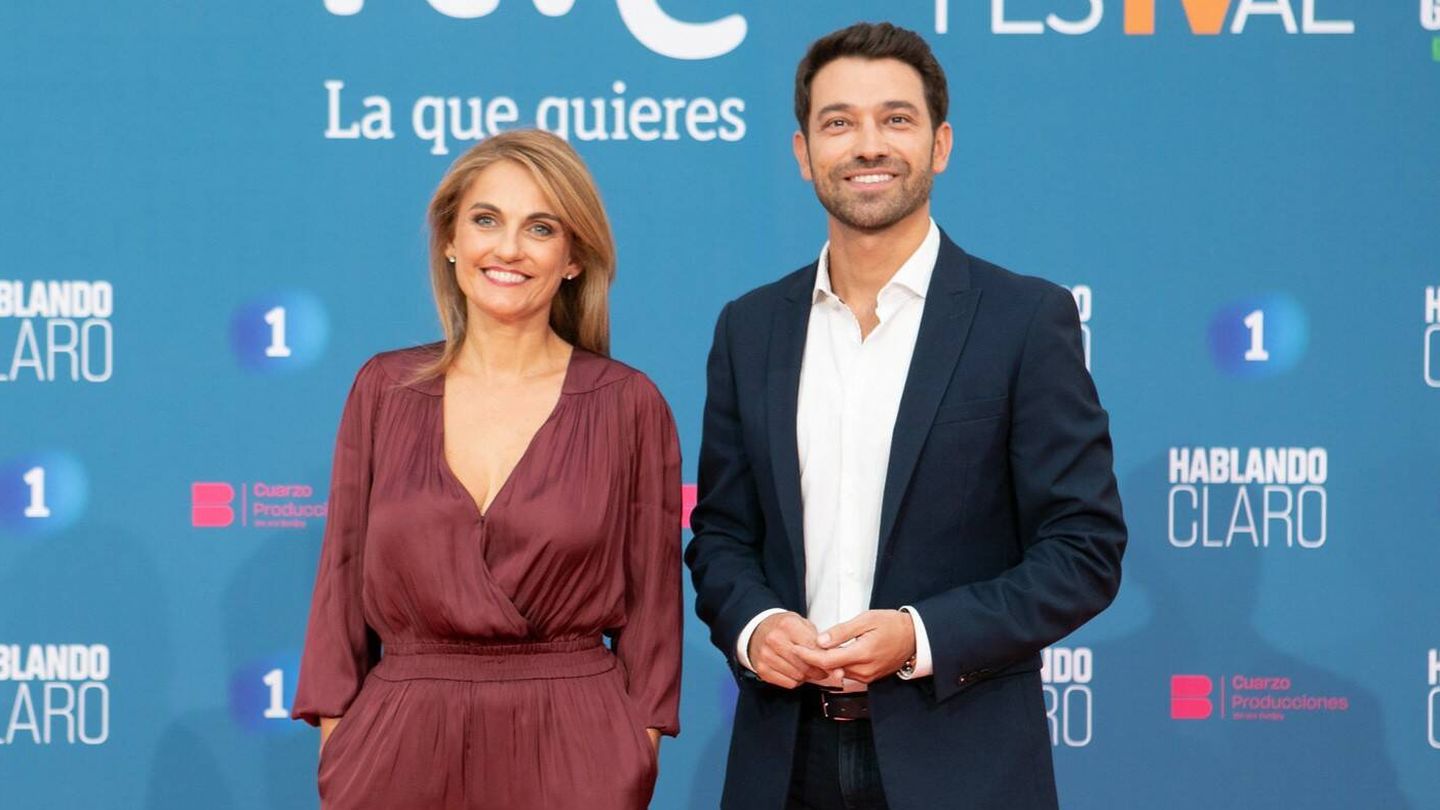 Los presentadores Lourdes Maldonado y Marc Calderó. (FesTVal)