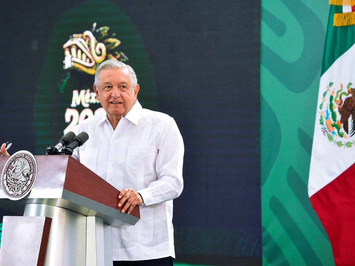 Foto: López Obrador en un acto oficial. (EFE/Presidencia de México)