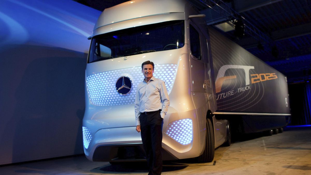 Los camiones de Mercedes-Benz se estrenan con subidas del 6% en la bolsa alemana 