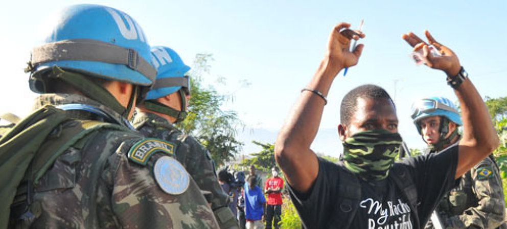 Foto: El Consejo de Seguridad de la ONU aprueba enviar 3.500 "cascos azules" a Haití
