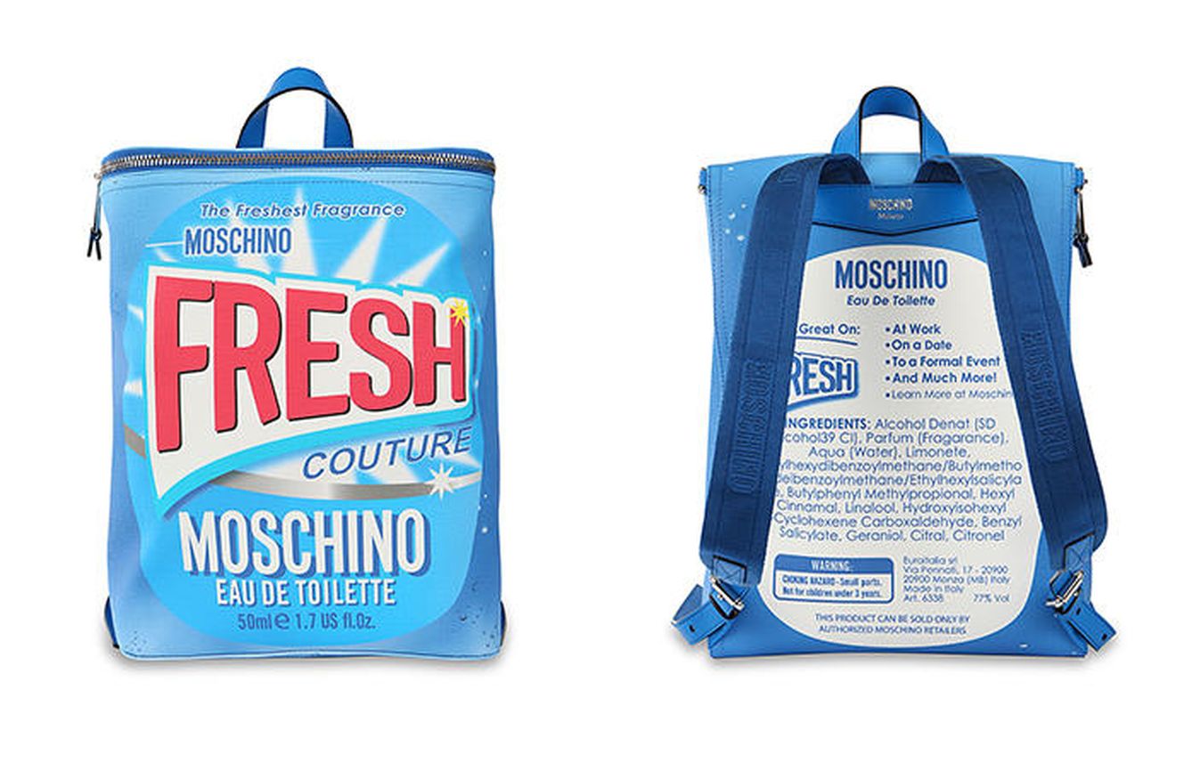 La mochila Fresh de Moschino