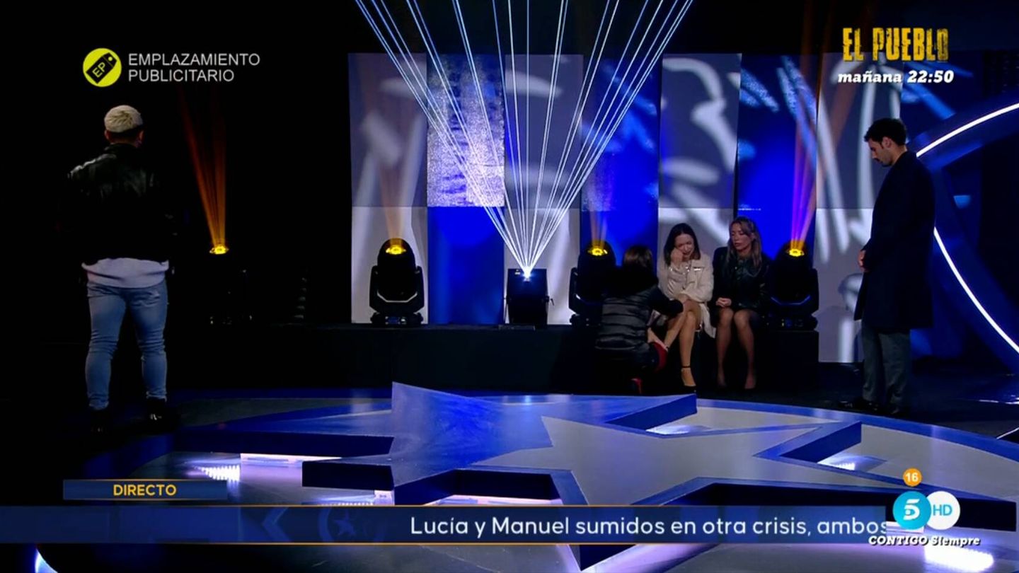 Manuel y Lucía, en 'GH Dúo 2'. (Mediaset)
