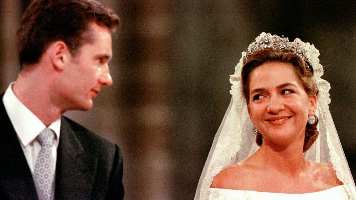 Imagen de la boda de los exduques de Palma en 1997 (EFE)