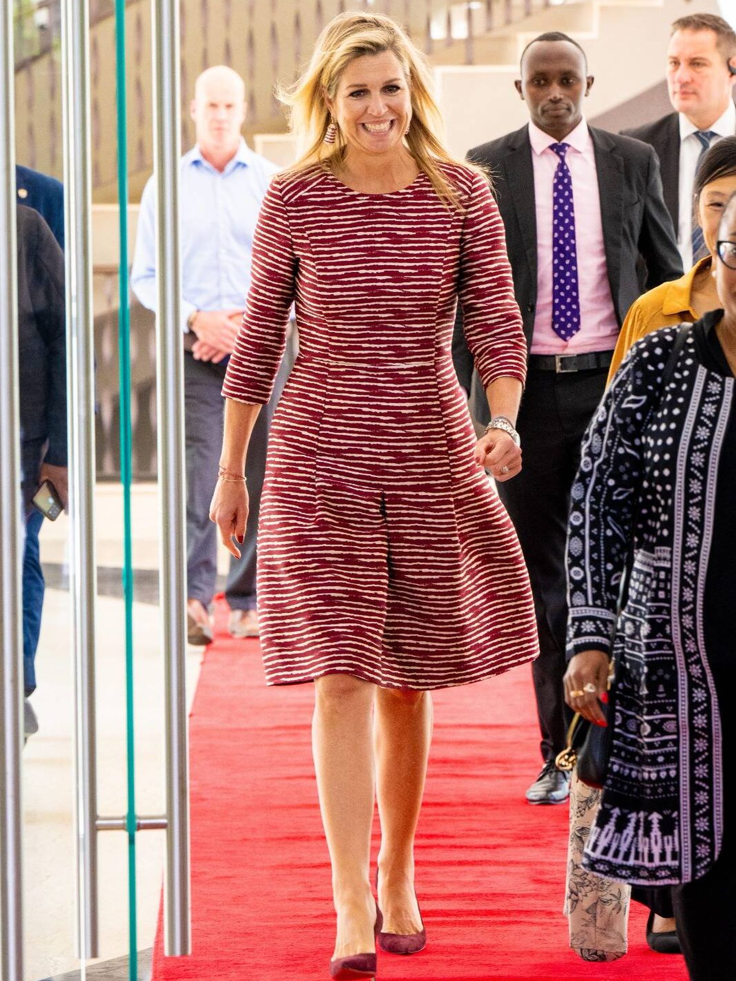 La reina Máxima, de Natan en Kenia. (CP)