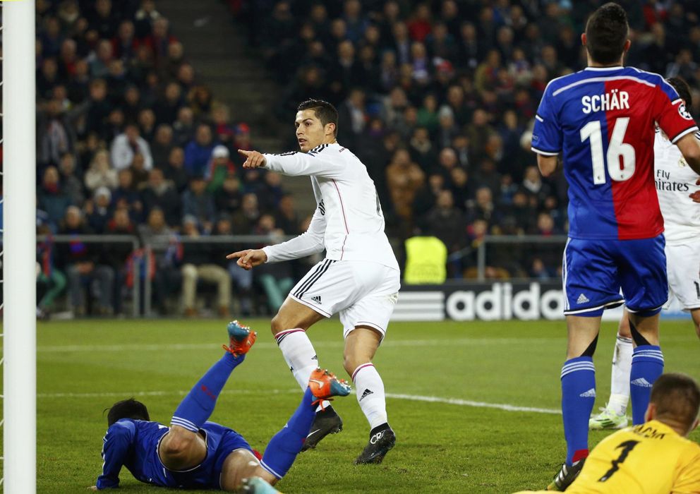 Foto: Cristiano Ronaldo celebra el gol que derrotó al Basilea (Reuters)