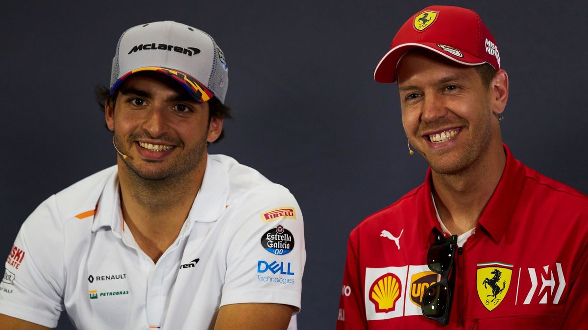 El ninguneo de Ferrari a Vettel que confirma que Carlos Sainz era la primera opción