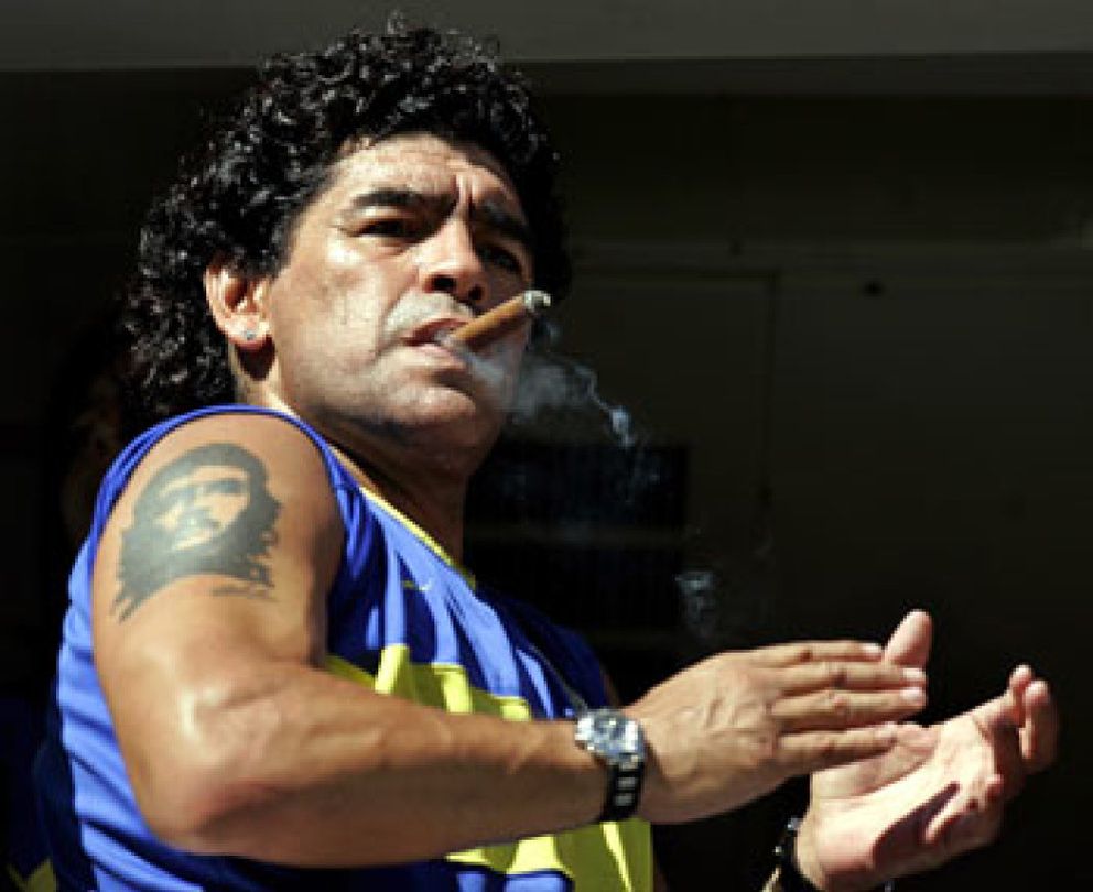 Foto: El día en que Maradona estuvo muy cerca de morir