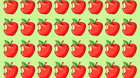 Acertijo visual: ¿eres capaz de encontrar la manzana distinta en menos de 5 segundos?