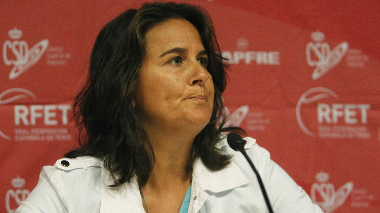 Foto: Conchita Martínez, capitana de Copa Federación (Efe).